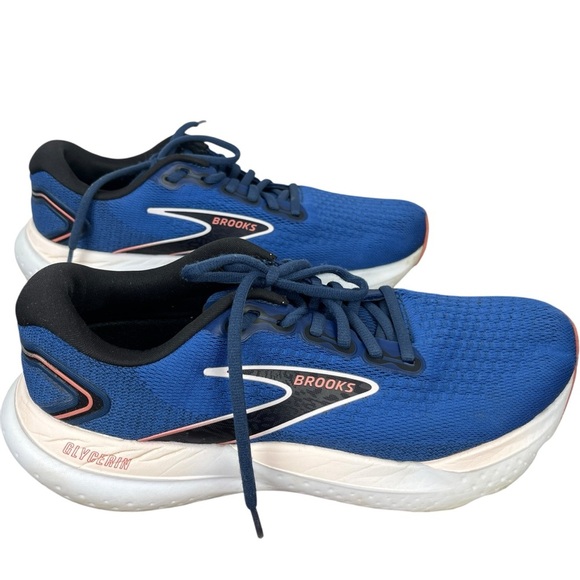 Brooks Shoes - BROOKS Women's Glycerin 21 Blue Size 9.5B Running Jogging Walking Shoes Sneakers